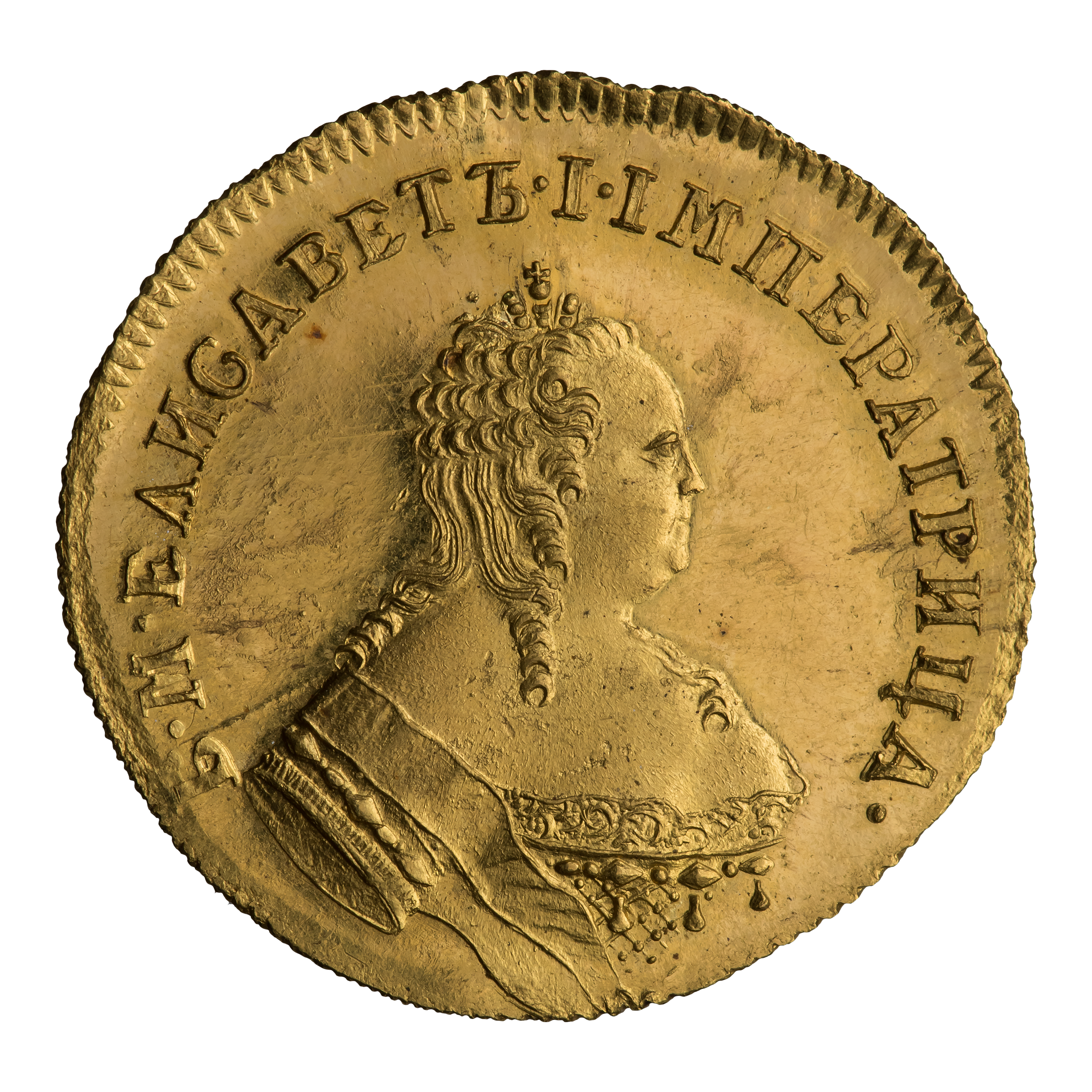 Червонец 1749 г.